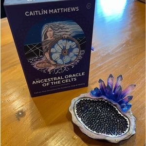 Oracle set and crystal dish!